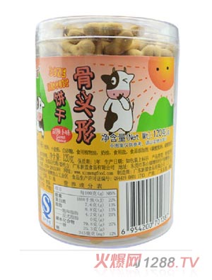 每日生机儿童骨头形饼