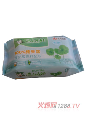 池上小娃婴儿手口湿巾25片装