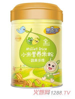慧因寶蔬果多維小米營(yíng)養米粉