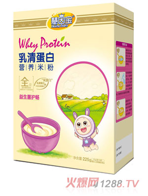 慧因寶益生菌護暢盒裝乳清蛋白營(yíng)養米粉