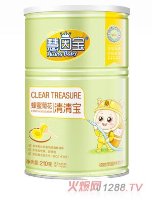 慧因宝蜂蜜菊花罐装清清宝