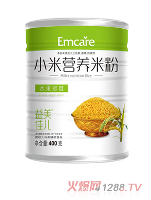 益美佳兒水果多維小米營(yíng)養米粉