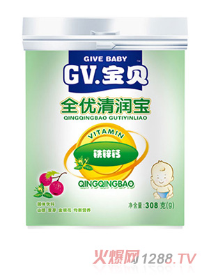 GV寶貝鈣鐵鋅金優(yōu)清潤寶