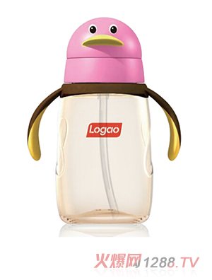 乐高PPSU企鹅吸管水杯