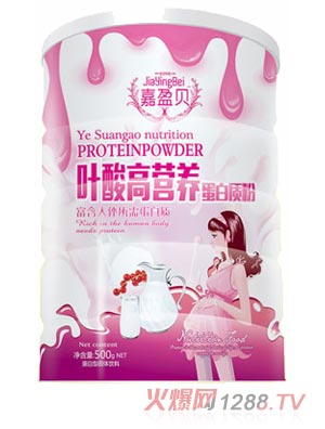 嘉盈贝叶酸高营养蛋白质粉