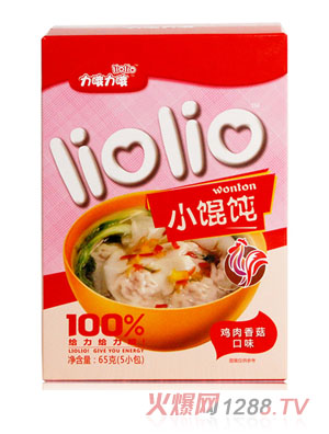 力哦力哦鸡肉香菇小混沌
