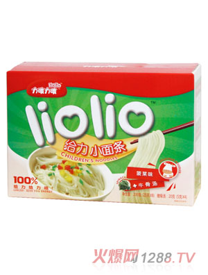 力哦力哦给力小面片菠菜味