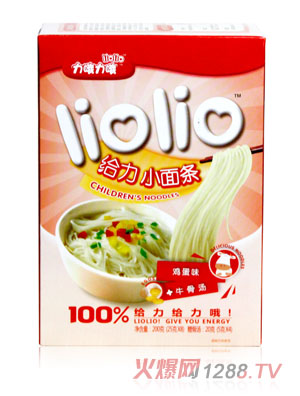 力哦力哦给力小面片鸡蛋味200g