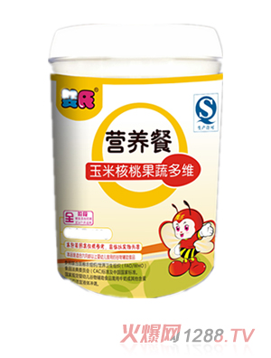 嬰氏玉米核桃果蔬多維營(yíng)養餐