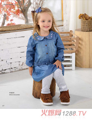 棉果果秋季秘密花园系列长袖衬衫