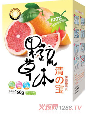 牧野漁趣果蔬草本香橙清清寶盒裝