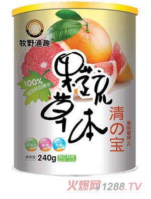 牧野漁趣果蔬草本香橙清清寶聽(tīng)裝