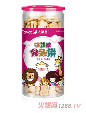 太平谷骨头饼牛奶味