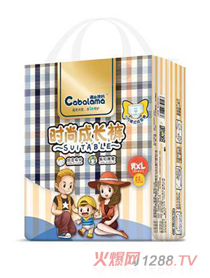 潮爸辣妈拉拉裤男XL