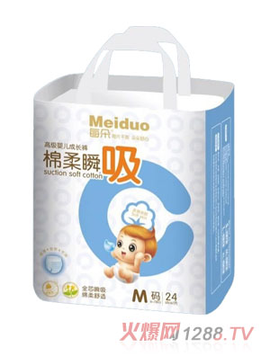 每朵嬰兒紙尿褲M碼24片