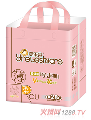 婴乐爽拉拉裤L28片