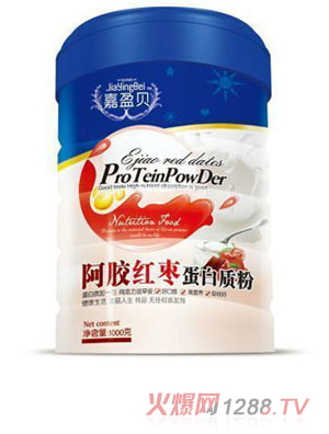 嘉盈貝阿膠紅棗蛋白質粉