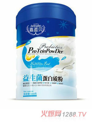 嘉盈貝益生菌蛋白質(zhì)粉