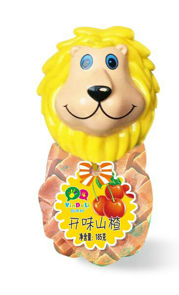 因得利獅子開(kāi)胃山楂黃色
