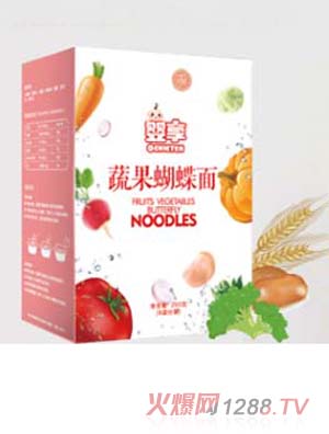 婴享蔬果蝴蝶面