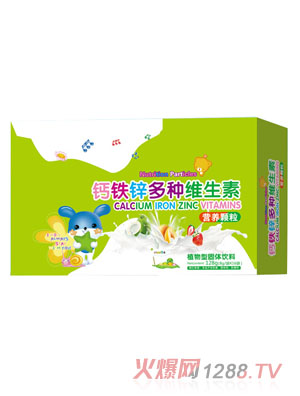 爱其壹钙铁锌多种维生素营养颗粒