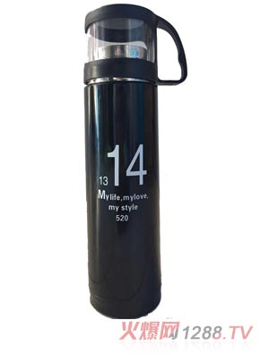 好乐婴成人水杯黑色