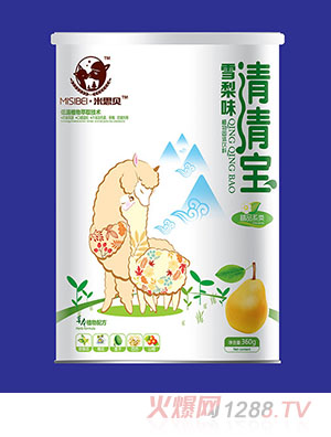米思贝清清宝雪梨味
