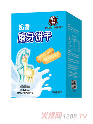 米思贝磨牙棒 奶香味