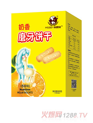 米思贝磨牙棒 香橙味