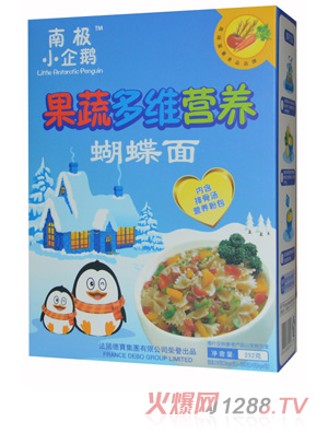 南极小企鹅果蔬营养蝴蝶