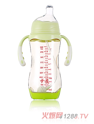 子友偏头奶瓶300ml