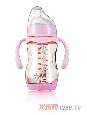 子友偏头奶瓶240ml