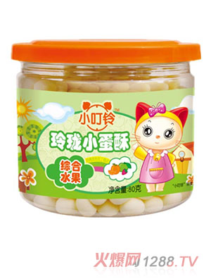 小叮玲瓏瓏小蛋酥綜合水果