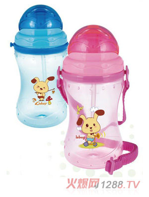 阳光兔防喷水壶390ML