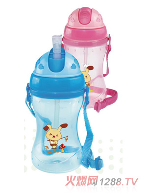 阳光兔防漏水壶400ML