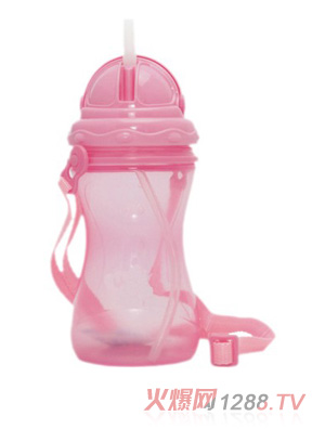 阳光兔外带水壶粉色