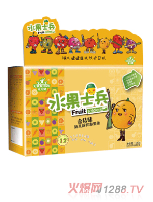 滋儿健婴幼儿金桔味鲜果水果条