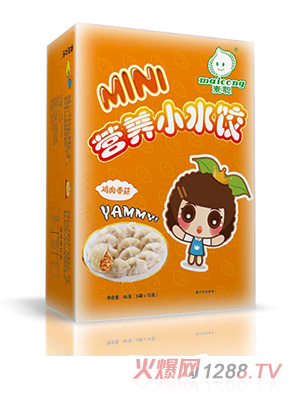 麥聰營(yíng)養小水餃雞肉香菇