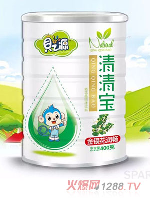 貝之源清清寶紙聽(tīng)-金銀花潤暢