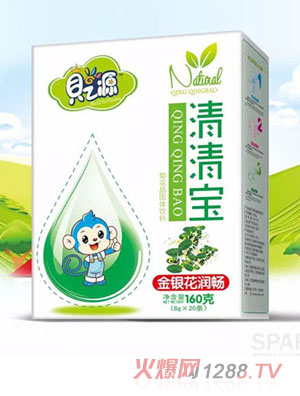 贝之源清清宝盒装-金银花润畅