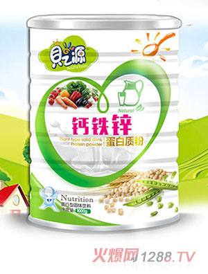 貝之源鈣鐵鋅蛋白質(zhì)粉1000g