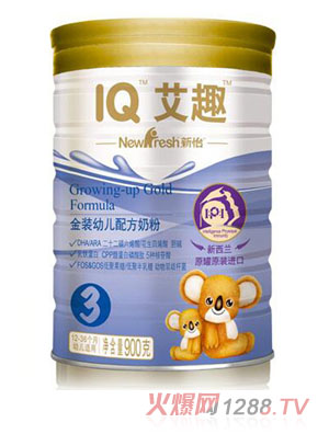 艾趣新怡IPI金裝幼兒配方奶粉