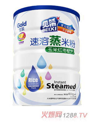 贝希速溶蒸米粉铁听-玉米红枣配方