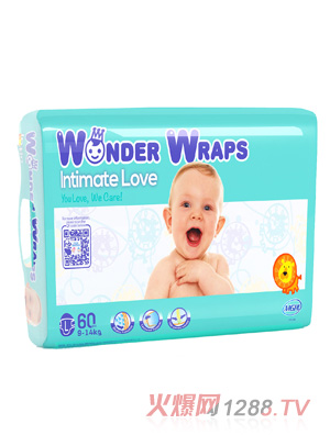 妙然宝贝纸尿裤L码60片