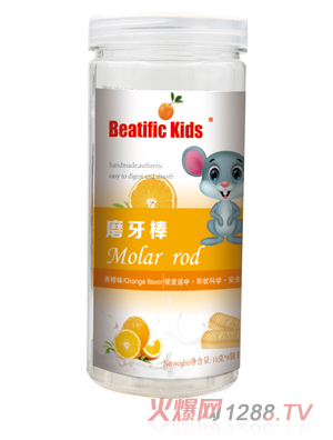 Beatific Kids香橙味磨牙棒