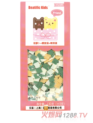Beatific Kids胡蘿卜+螺旋藻+鵪鶉蛋面