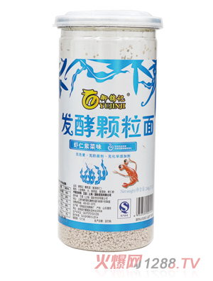 御锦记虾仁紫菜味发酵颗粒面