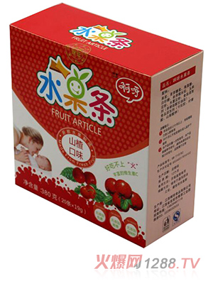 啊呀山楂水果条盒