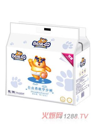 熊大大学步裤XL30