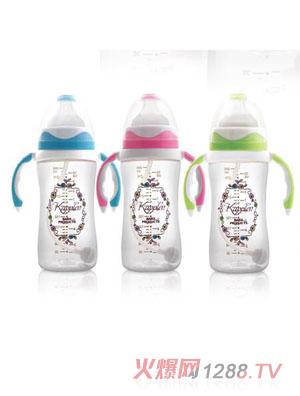 卡比恩PPSU宽口自动奶瓶300ml
